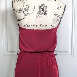 Charlotte Russe Maxi Dress Deep v neck, S